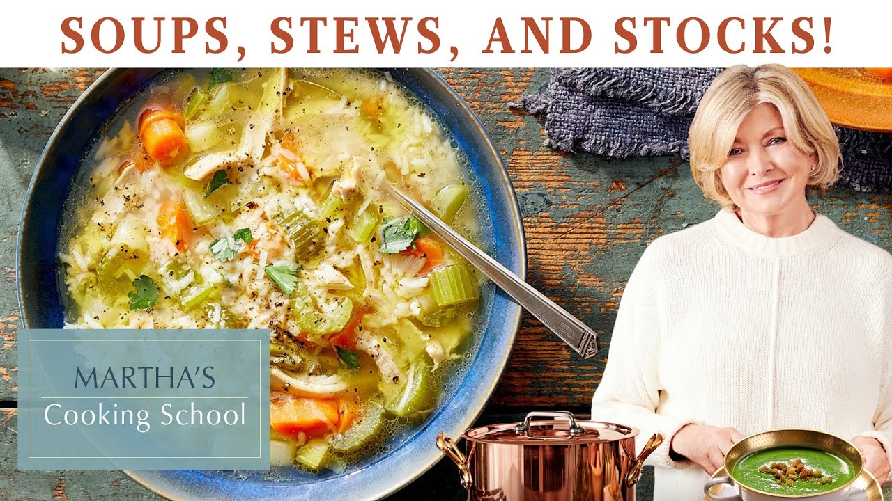 Martha Stewart Chicken Noodle Soup Recipe (With Video)