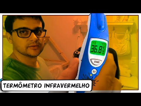 Testei o termômetro infravermelho da G-Tech, ótimo produto.