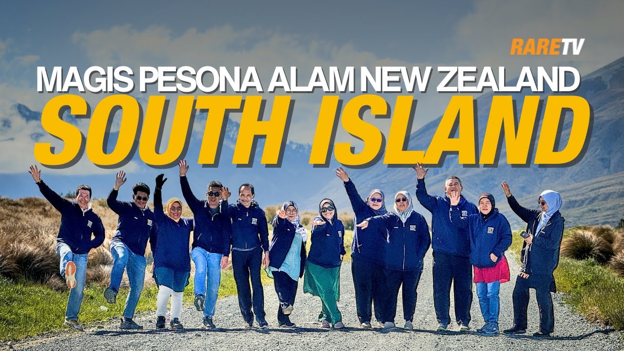 Magis pesona alam South Island, New Zealand