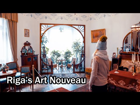 Riga’s Art Nouveau Style // Art Nouveau Interior Design // Art Nouveau Architecture