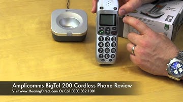 Amplicomms BigTel 200 Cordless Phone Review