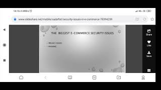 Security Issues in Electronic Commerce