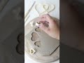 Heart Clay Cutters - Pottery tool for clay | Relyef  #clay #pottery #ceramic