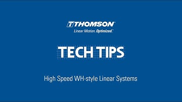 TechTip: High Speed WH-style Linear Systems
