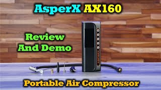 AsperX AX160 Tire Inflator  Portable & Powerful | Full Review