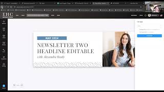 Newsletter Templates in Design Studio