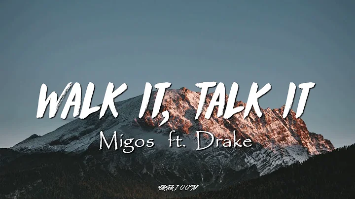 Migos - Walk It Talk It ft. Drake (Lyrics) | Walk it Like Am Talk it