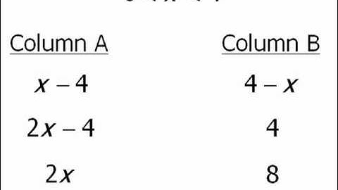 GRE Math Example - Quantitative Comparison - Arithmetic and Fractions - 23