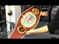 How It&#39;s Made: Boxing Championship Belts