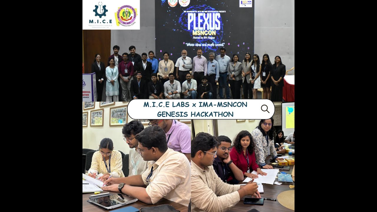Unlocking Creative Healthcare Solutions | M.I.C.E Labs x IMAMSCON | Genesis Medical Hackathon Part2