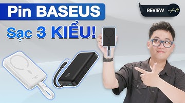 Baseus PPCXM10T Type C: Pin sạc có 3 CÁCH sử dụng!