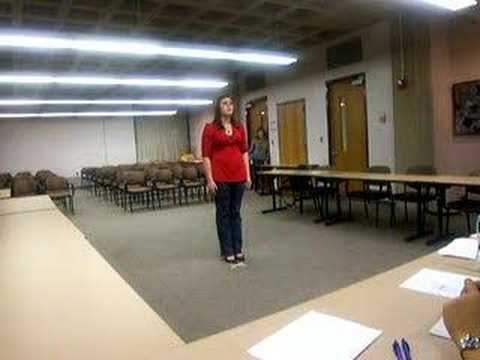 Julia McCormick Brockport Idol Audition