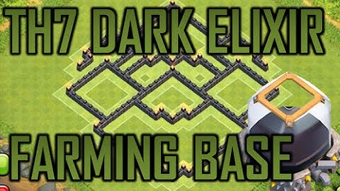 TH7 DARK ELIXIR FARMING BASE | 2015 SPEED BUILD
