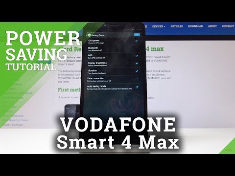 How to Extend Battery Life in VODAFONE Smart 4 max - Power Saving Mode