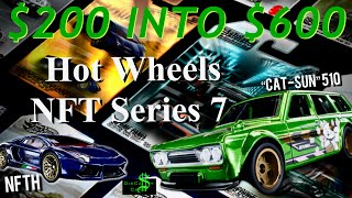 Hot Wheels NFT BUYING STRATEGY! Series 7 PAID OFF  Invest  Datsun 510  NFTH Aventador  Zonda R