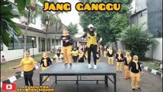 Jang Ganggu || senam kreasi || choreo coach tien ||Tiktok viral #lagupapua