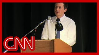 Watch heated moment from Pete Buttigieg's town hall