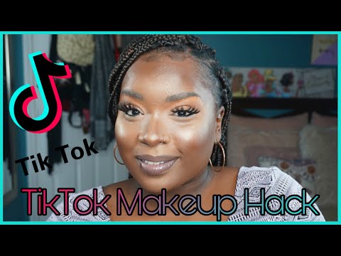 I Tried A Viral TikTok Makeup Hack | Chrissy Nicole |