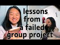 How an apology saved my group project