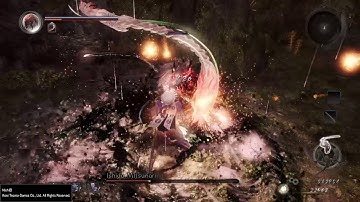 Nioh: Twilight Ishida Mitsunari Level 1 no rolling, dashing, blocking