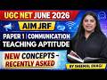 UGC NET DEC 2025 Paper 1 NEW TOPICS - RECENTLY ASKED QUESTION BY Sheemal MAM  | UGC NET JUNE 2026
