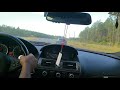 V10 BMW M6, 200 mph pass in Mexico