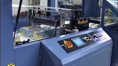SHRINK WRAPPING MACHINES CONTINUOUS SIDE SEALERS. AUTO 60 SUPER