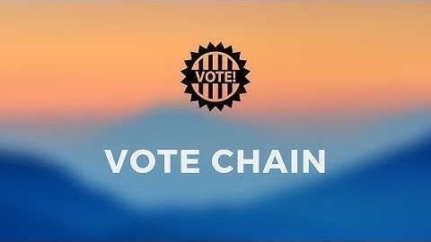 Votechain | Microsoft CodeFunDo++ 2019 project | Phase-1