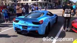 Disturbing the peace in beverly hills w/ ferrari 458 italia armytrix
titanium exhaust