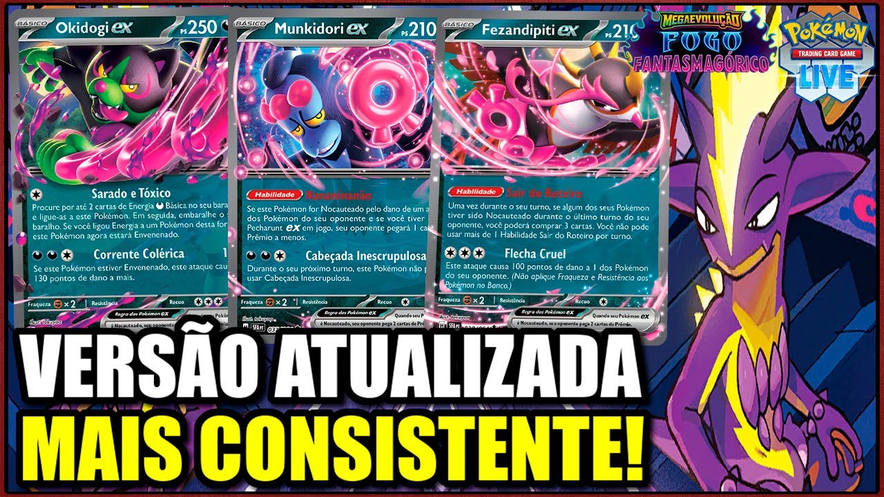 Loyal Three Nova Versão Mais Rápida e Poderosa | Pokémon TCG Live