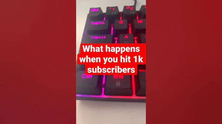 The TRUTH About What Happens When you Hit 1000 Subscribers!