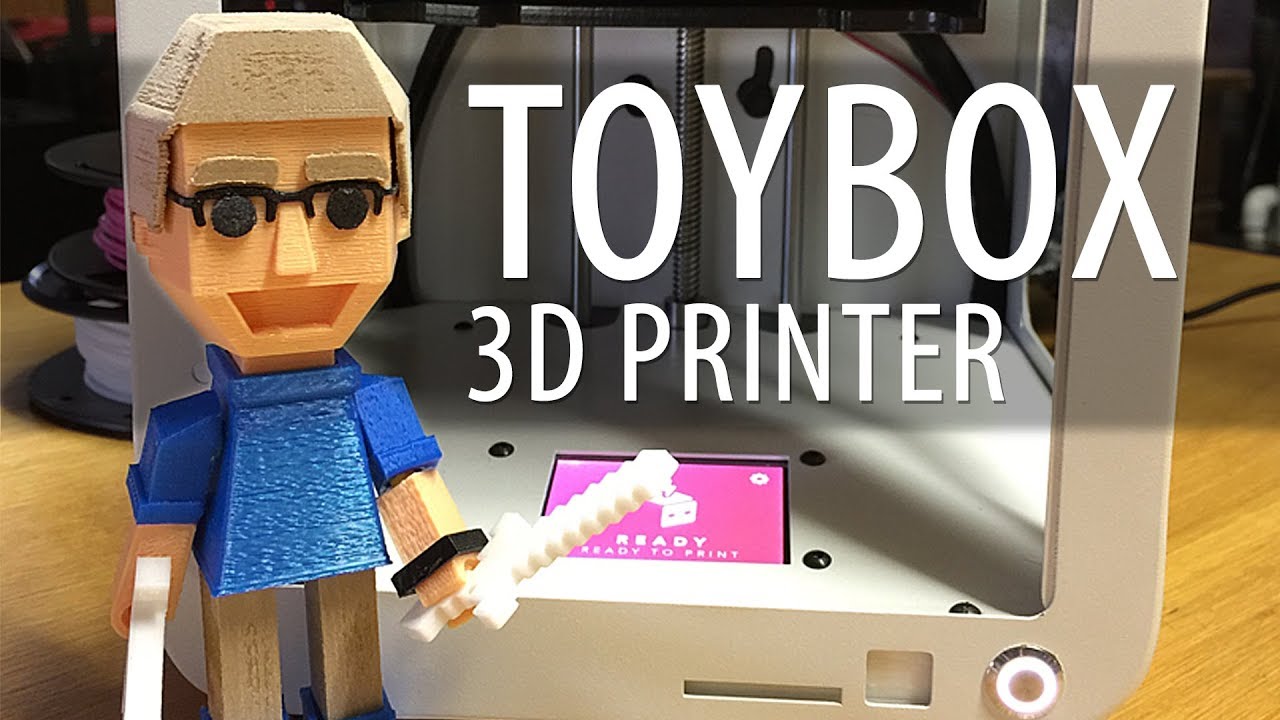 Toybox 3D Printer From Toybox Labs Indiegogo First Look - Youtube