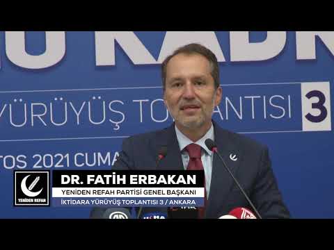 Genel Başkanımız Dr. Fatih Erbakan 'İktidara Yürüyüş 3' Toplantısında Gündemi Değerlendirdi