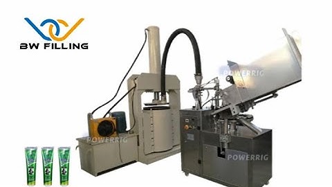 Silicone Tube Filling Machine: Two minutes to show how does machine fill and seal automatically