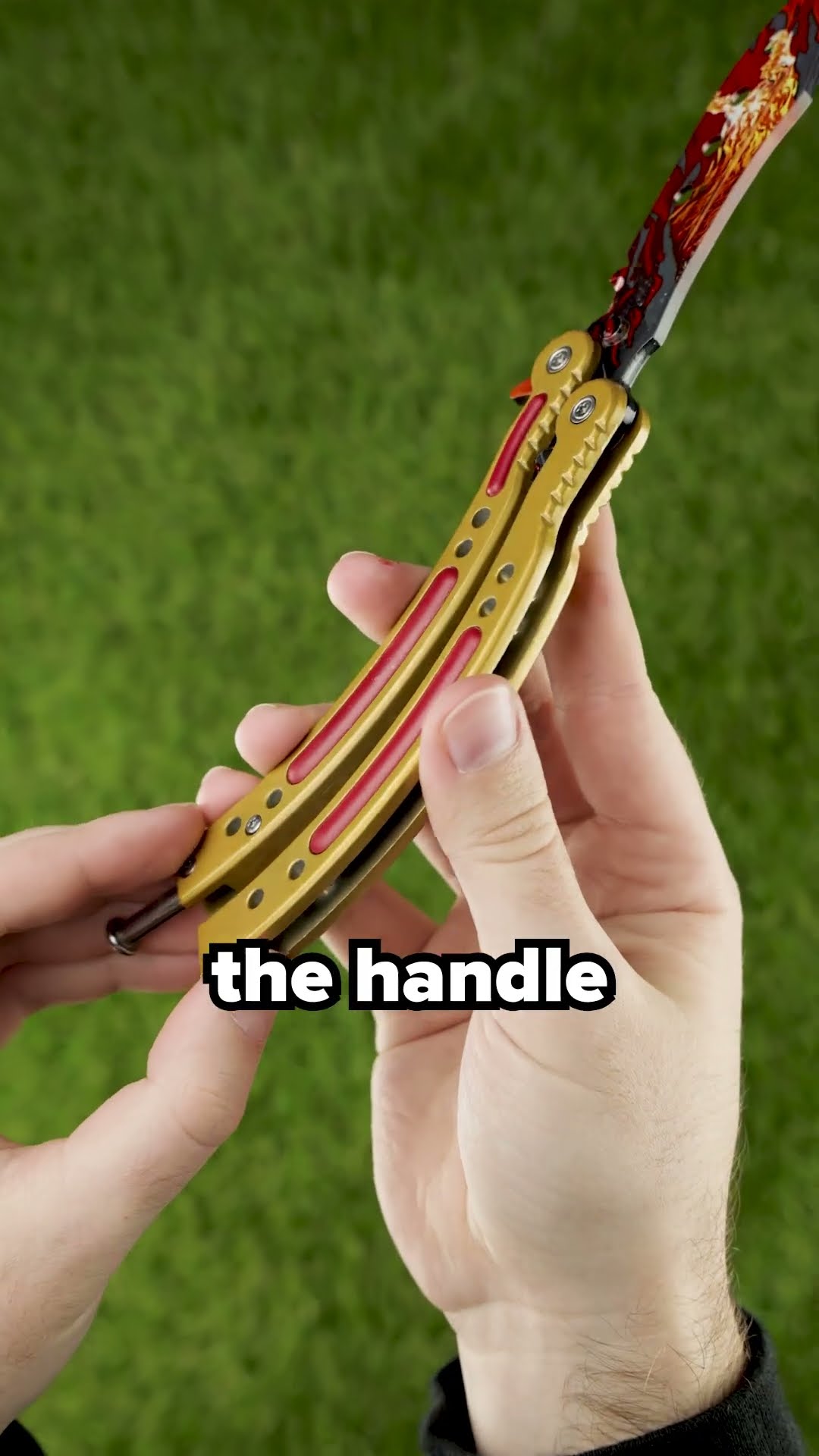 What happens when I drop this knife?