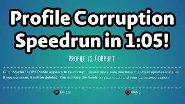 LittleBigPlanet 3 Profile Corruption Speedrun in 1:05!