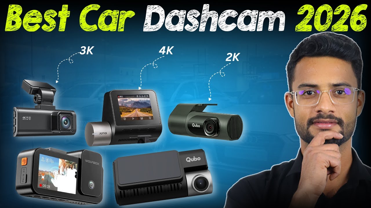 Best Dashcam 2026 ⚡| 2K, 3K & 4K Dash Camera for Cars In India ...