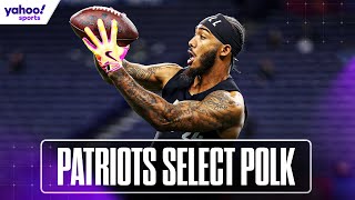 JA’LYNN POLK gives PATRIOTS and DRAKE MAYE a weapon to build on | 2024 NFL Draft | Yahoo Sports