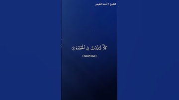 سورة الهمزة بصوت أحمد النفيس #سورة_الهمزة #قرآن #تلاوة_خاشعة