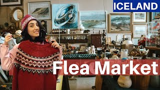 Kolaportid Flea Market in Reykjavik (Indoor weekend activity in Iceland)