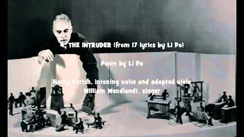 Harry Partch: Selected songs from "17 lyrics by Li...