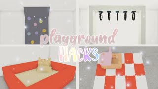 Simple Playground Hacks ▪︎adopt me building hacks▪︎ || Official Pineapples