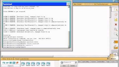 Performing an Initial Router Configuration part 1.wmv Packet Tracer