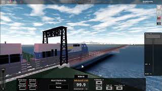 Roblox Rails Unlimited  trying out the new Atomic train