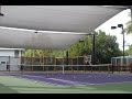 Tennis Court Shade Structure