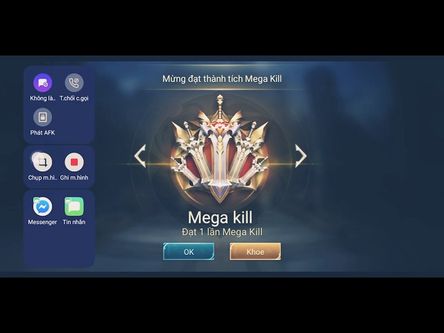 Lần đầu tiên được Mega Kill ^^😋 class=