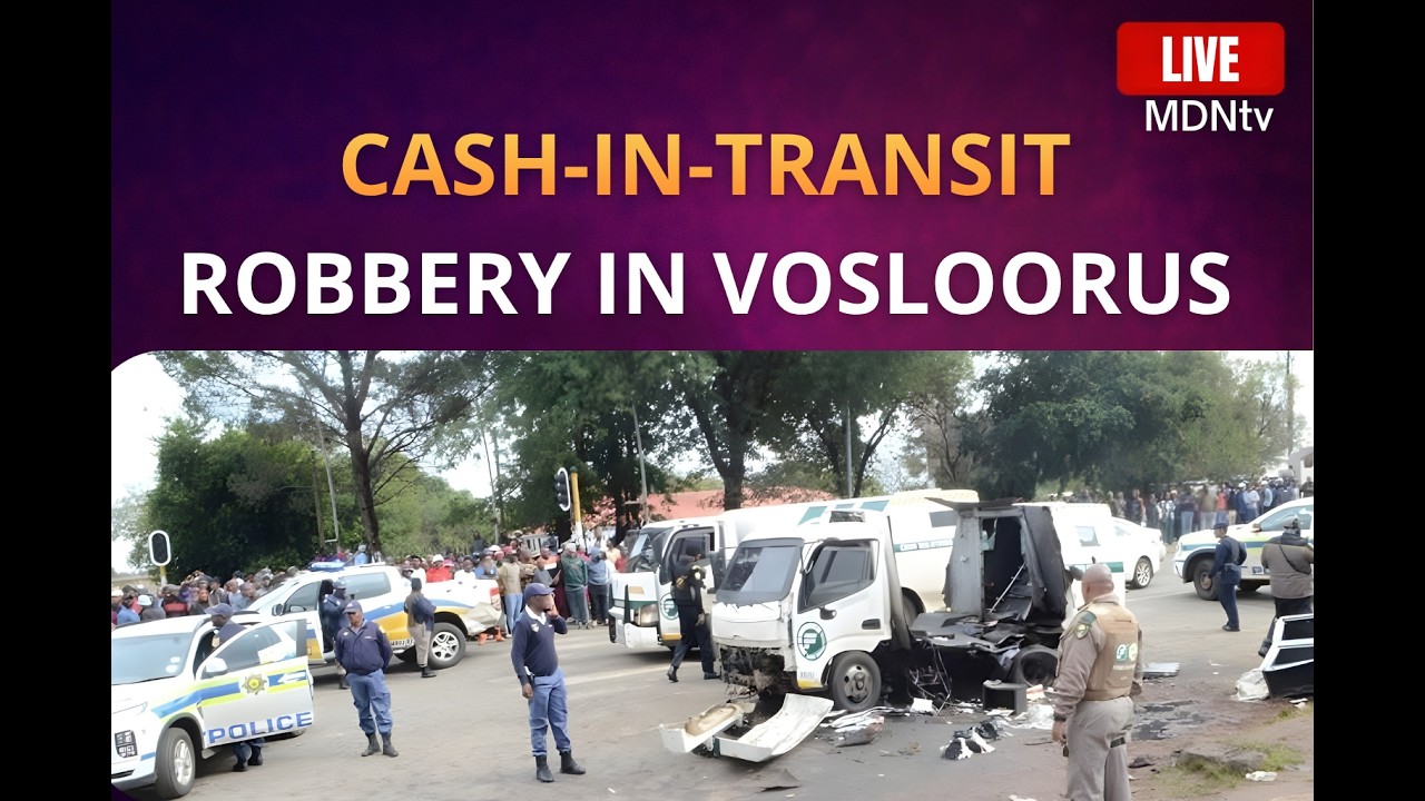 CASH-IN-TRANSIT ROBBERY IN VOSLOORUS | ARMED SUSPECTS STRIKE THIS ...
