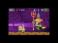 Derrotando al rey neptuno en the SpongeBob SquarePants movie game para game boy advance 
