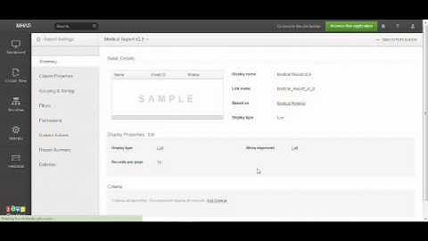 Zoho Creator - Report Data Error after creating using new app builder
