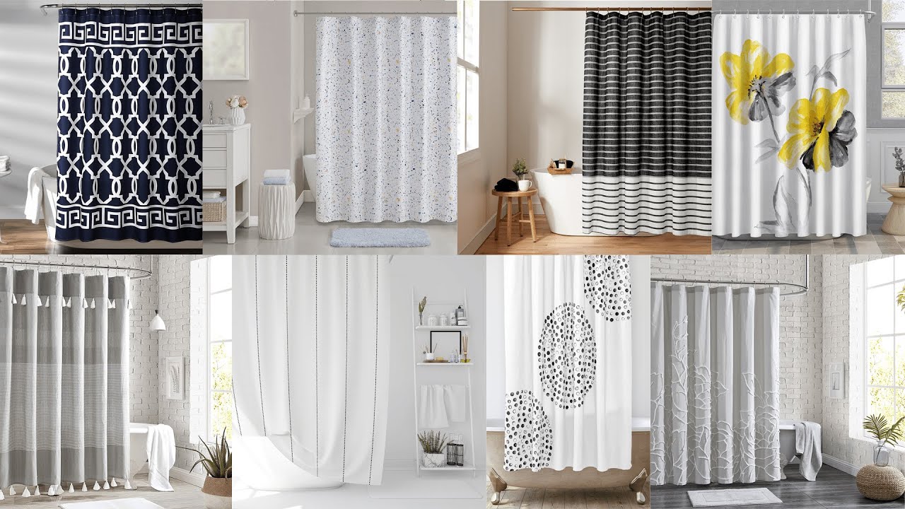20 Stunning Gray Bathroom Curtain Ideas to Improve Your Space
